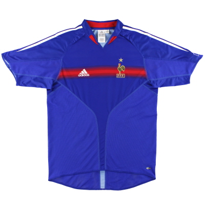 2004-06 프랑스 아디다스 홈 셔츠 L