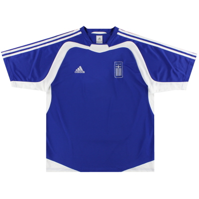 2004-06 Greece adidas Home Shirt L 