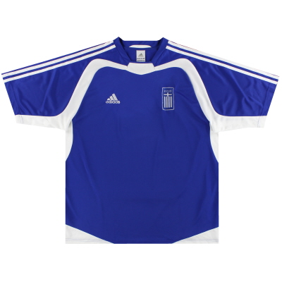 2004-06 Greece adidas Home Shirt