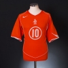 2004-06 Holland Home Shirt Van Der Vaart #10 L 