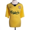 2004-06 Liverpool CL Away Shirt Alonso #14 L
