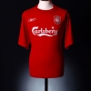 2004-06 Liverpool Home Shirt Alonso #14 M