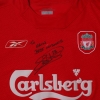 2004-06 Liverpool Match Issue Home Shirt Warnock #28 XL