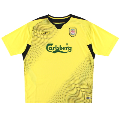 2004-06 Liverpool Reebok Away рубашка * Mint * L