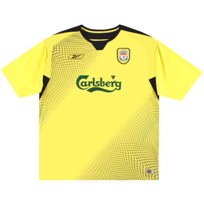 2004-06 Liverpool Reebok uitshirt XL