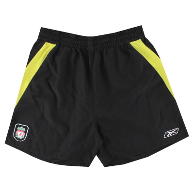 Pantalones cortos de visitante Reebok del Liverpool 2004-06 XL