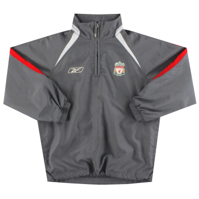 2004-06 Liverpool Reebok Hooded Rain Jacket M.Boys