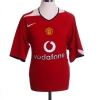 2004-06 Manchester United Home Shirt J. S. Park #13 M