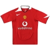 2004-06 Manchester United Nike Maillot Domicile Gabriel # 4 XL