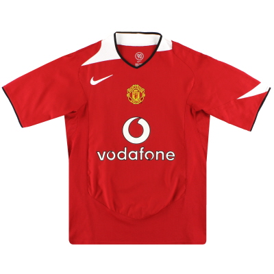 2004-06 Manchester United Nike Home Maglia M
