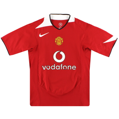 Camiseta Nike de local del Manchester United 2004-06 * Mint * L