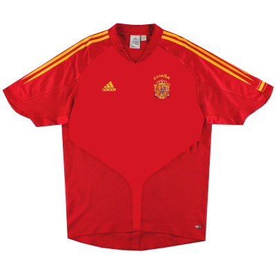 2004-06 Spanien adidas Heimtrikot L.