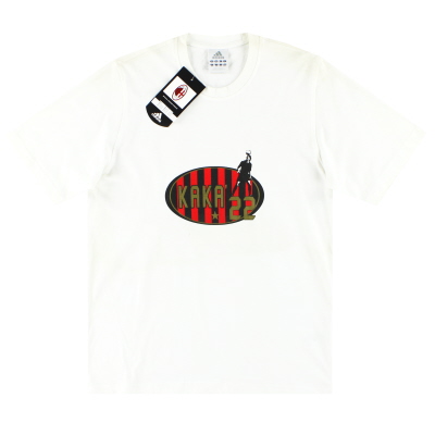 2005-06 AC Mailand adidas „Kaka“ Grafik-T-Shirt *BNIB*