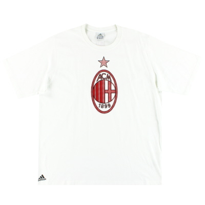 2005-06 AC Milan adidas Graphic T-shirt XL