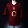 2005-06 Arsenal Commemorative Highbury Home Shirt Vieira #4 *BNWT* L