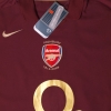 2005-06 Arsenal Highbury Home Shirt *BNWT* XL