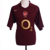 2005-06 Arsenal Highbury Home Shirt Reyes #9 XL