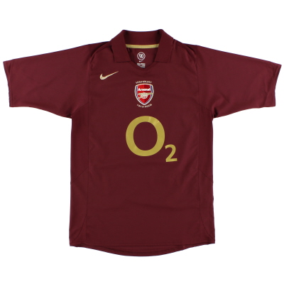2005-06 Arsenal Nike Commemorative Highbury Home Shirt *Mint* XL 