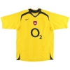 2005-06 Arsenal Reserves Match Issue Away Shirt #17 XL