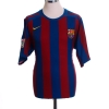 2005-06 Barcelona Home Shirt Ronaldinho #10 L