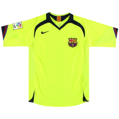 2005-06 Baju Tandang Nike Barcelona *Seperti Baru* S