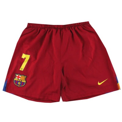 2005-06 Barcelona Nike Home Shorts #7 M 