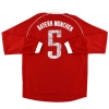 2005-06 Bayern Munich Home Shirt L/S #5 L