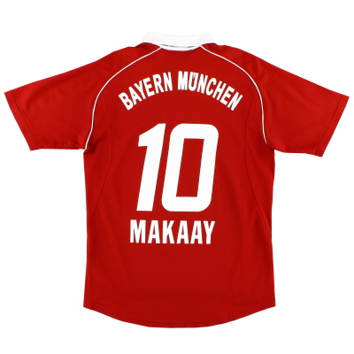 2005-06 Kemeja Rumah Bayern Munich Makaay # 10 S
