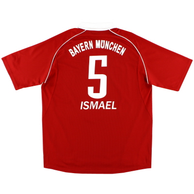 2005-06 Bayern Munich Home Shirt Ismael # 5 XL