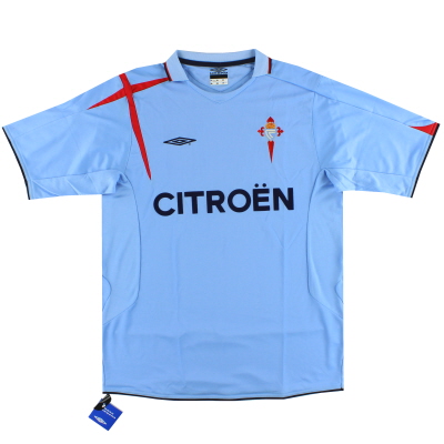 2005-06 Celta Vigo Umbro 홈 셔츠 *BNIB* XL