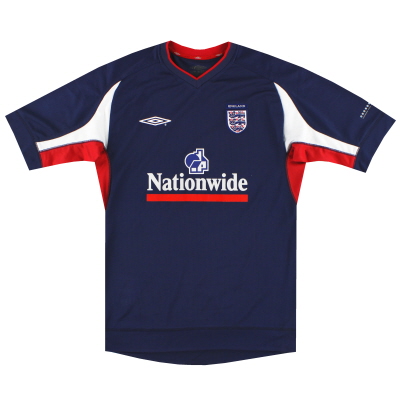 2005-06 England Umbro Trainingshemd M.