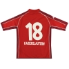 2005-06 Kaiserslautern Kappa Player Issue Maglia da casa n. 18 XL