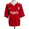 2005-06 Liverpool CL Home Shirt Gerrard #8 XS