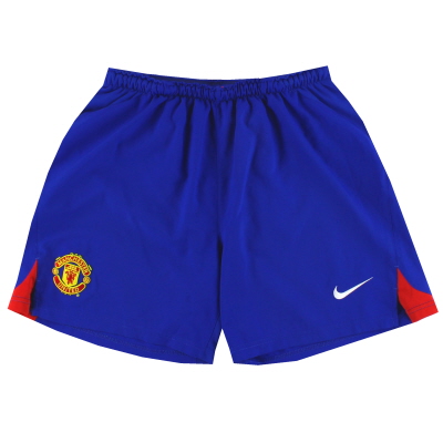 2005-06 Manchester United Nike Pantaloncini da trasferta S