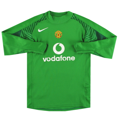 2005-06 Manchester United Nike Maglia da portiere M.Boys