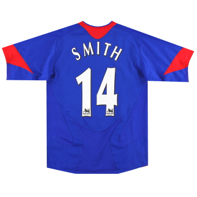 2005-06 Manchester United Nike Auswärtstrikot Smith #14 S