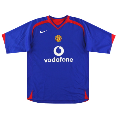 2005-06 맨체스터 유나이티드 나이키 어웨이 셔츠 XL