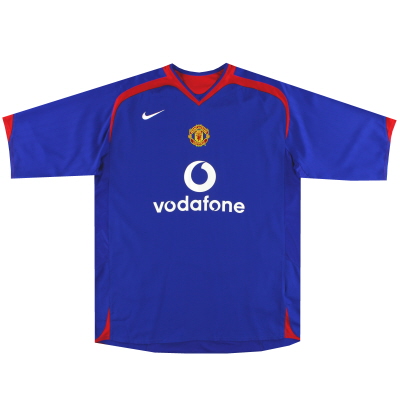 2005-06 Манчестер Юнайтед Nike Away Рубашка M