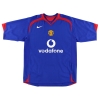 2005-06 Манчестер Юнайтед выездная рубашка Nike Smith #14 L