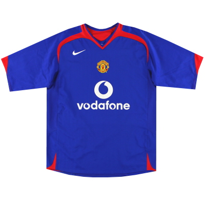 2005-06 Манчестер Юнайтед Nike Away рубашка S