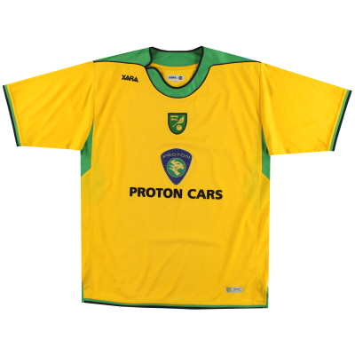 2005-06 Seragam Kandang Norwich City XL