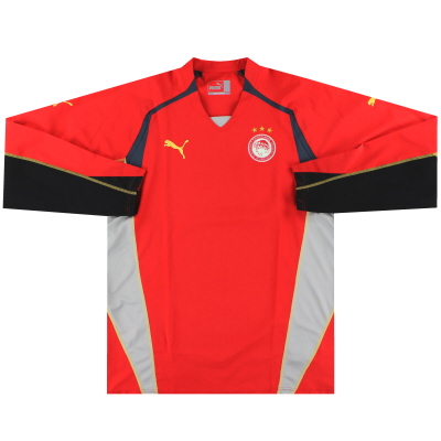 2005-06 Olympiakos Puma Goalkeeper Shirt *Mint* L