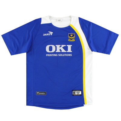 2005-06 Portsmouth Jako Home Shirt S 