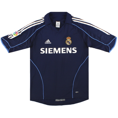 2005-06 Real Madrid adidas Away Shirt S 