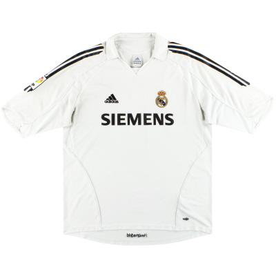 2005-06 Real Madrid adidas Home Shirt XL 