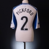 2005-06 Southport  Match Worn Away Shirt Pickford #2 XL