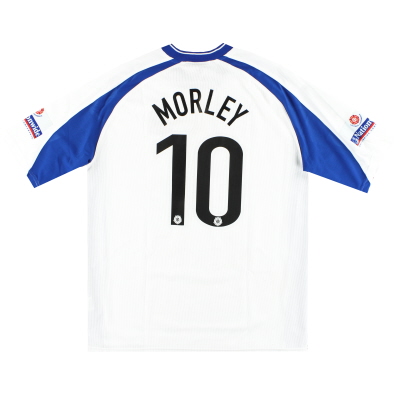 2005-06 Camiseta de visitante de Southport Player Issue Morley # 10 XL