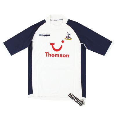 Camiseta local del Tottenham Kappa 2005-06 * con etiquetas * XL
