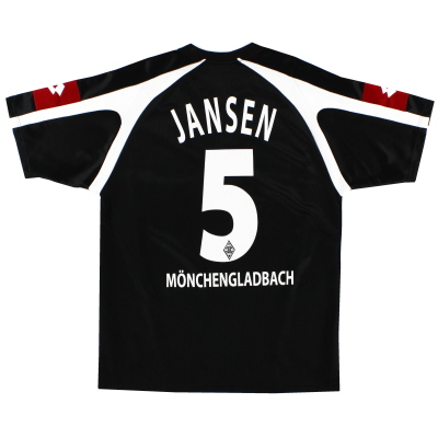2005-07 Borussia Monchengladbach Away Shirt Jansen # 5 M