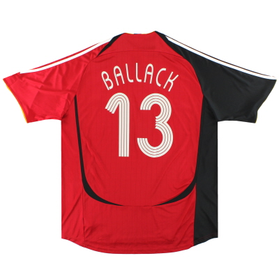 2005-07 Germania adidas Away Maglia Ballack #13 XXL